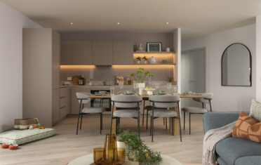 Furnished apartment at Dockside, Leith.